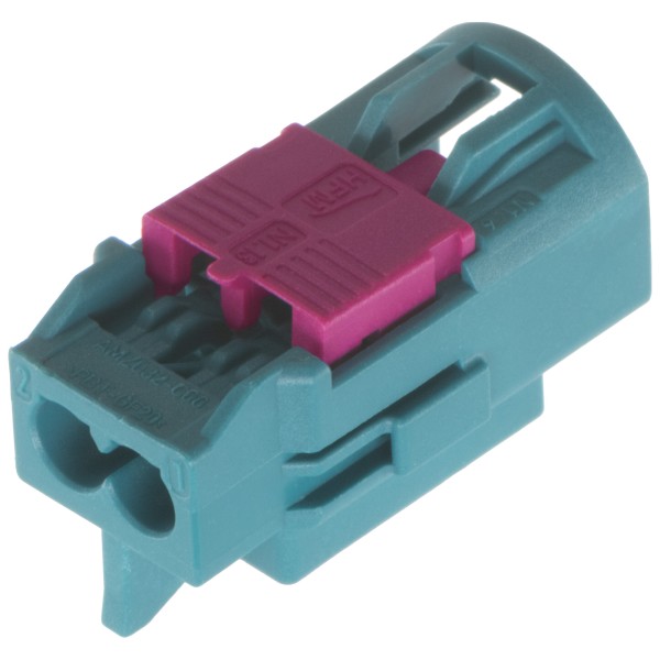 HFM Stecker 2-fach mit Clip